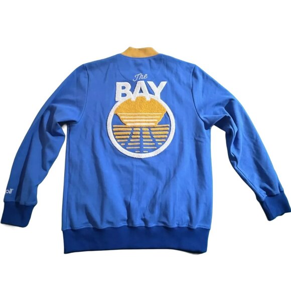 Golden State Warriors NBA Pupil Limited Edition Sweater Jacket Men's Large - Picture 2 of 7